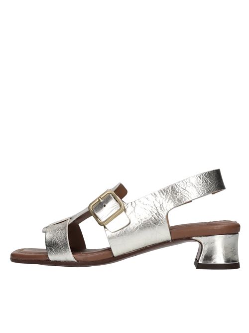 Sandali in pelle CHIE MIHARA | FAWANA PORSCHEARGENTO